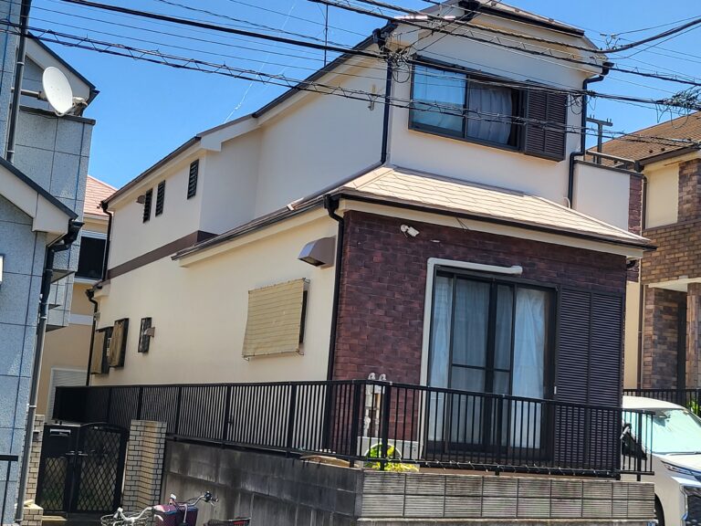 遮断熱塗料で快適な夏へ！横浜市磯子区の塗り替え工事が完了しました